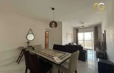 Apartamento com 3 dormitórios à venda, 106 m² por r$ 650.000,00 - tupi - praia grande/sp