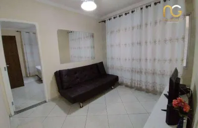 Apartamento com 1 dormitório à venda, 31 m² por r$ 240.000,00 - tupi - praia grande/sp