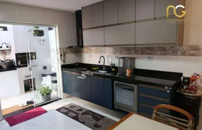 Casa com 2 dormitórios à venda por r$ 560.000,00 - vilamar - praia grande/sp
