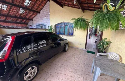 Casa com 2 dormitórios à venda, 110 m² por r$ 400.000,00 - maracanã - praia grande/sp