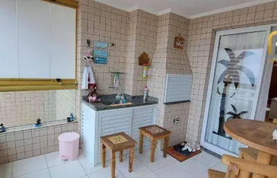 Apartamento alto padrão - 02 dormitorios 01 suite - lazer completo - tupi/praia grande-sp