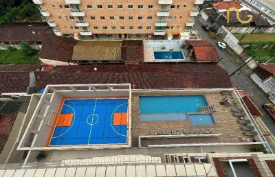 Apartamento à venda, 50 m² por r$ 320.000,00 - aviação - praia grande/sp
