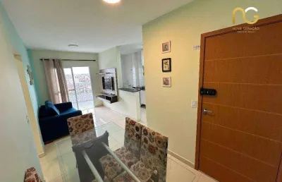 Apartamento à venda, 67 m² por r$ 420.000,00 - balneario maracanã - praia grande/sp
