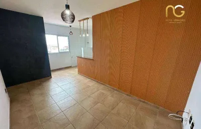 Apartamento vista mar 1 dormitório à venda, 45 m² por r$ 255.000 - tupi - praia grande/sp