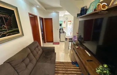 Casa à venda, 46 m² por r$ 320.000,00 - maracanã - praia grande/sp
