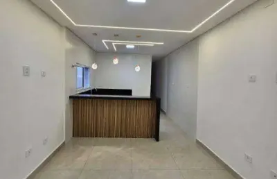 Casa com 2 dormitórios à venda, 70 m² por r$ 530.000,00 - mirim - praia grande/sp