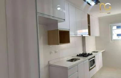 Apartamento com 2 dormitórios à venda, 75 m² por r$ 549.000,00 - canto do forte - praia grande/sp