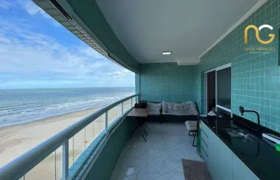Apartamento com 3 dormitórios à venda, 147 m² por r$ 1.200.000,00 - vila guilhermina - praia grande/sp