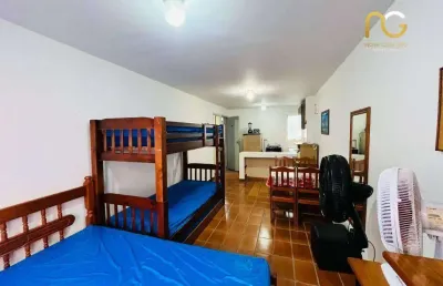 Kitnet à venda, 33 m² por r$ 175.000,00 - aviação - praia grande/sp