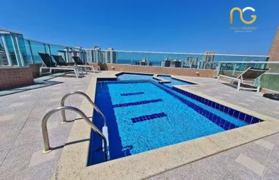 Apartamento com 2 dormitórios à venda, 65 m² por r$ 450.000,00 - vila assunção - praia grande/sp
