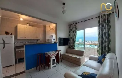 Apartamento com 1 dormitório à venda, 48 m² por r$ 267.000,00 - tupi - praia grande/sp