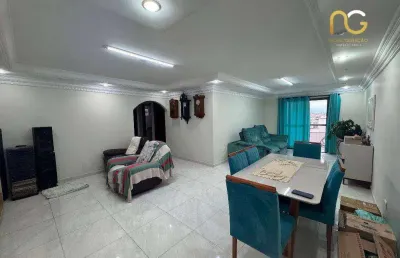 Apartamento com 4 dormitórios à venda, 150 m² por r$ 650.000,00 - vila assunção - praia grande/sp