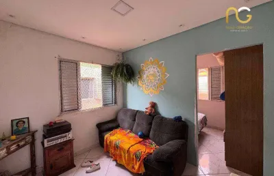 Kitnet com 1 dormitório à venda, 33 m² por r$ 175.000,00 - bairro caiçara - praia grande/sp