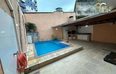 Sobrado de alto padrão com 3 suítes à venda, 219 m² por r$ 1.400.000 - vilamar - praia grande/sp