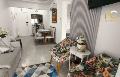 Apartamento com 2 dormitórios à venda, 64 m² por r$ 554.000,00 - vilamar - praia grande/sp