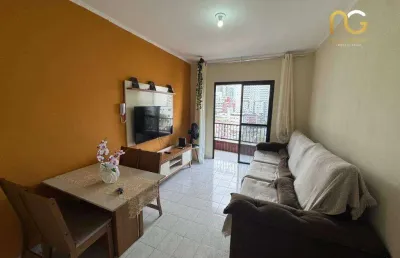 Apartamento com 2 dormitórios à venda, 61 m² por r$ 345.000,00 - vila guilhermina - praia grande/sp