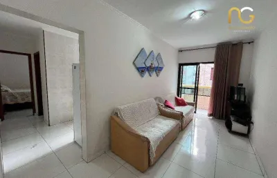 Apartamento com 1 dormitório à venda, 50 m² por r$ 250.000,00 - vila assunção - praia grande/sp