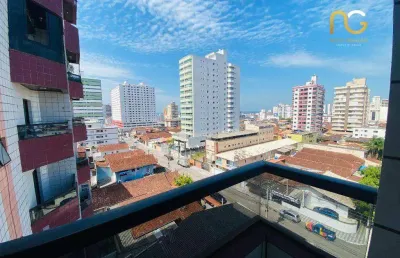 Apartamento com 2 dormitórios à venda, 70 m² por r$ 360.000,00 - vila assunção - praia grande/sp