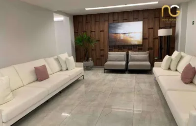 Apartamento com 2 dormitórios à venda, 86 m² por r$ 910.000,00 - aviação - praia grande/sp