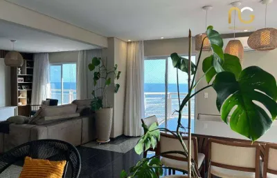 Cobertura à venda, 223 m² por r$ 1.650.000,00 - vila assunção - praia grande/sp