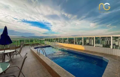 Apartamento à venda, 57 m² por r$ 570.000,00 - vila guilhermina - praia grande/sp