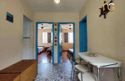 Apartamento com 2 dormitórios à venda, 41 m² por r$ 210.000,00 - vila guilhermina - praia grande/sp