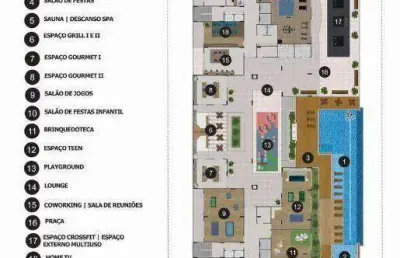 Apartamento alto padrão - 02 dormitorios 01 suite - lazer completo - bairro ocian/praia grande-sp