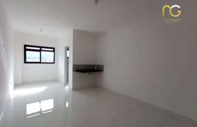 Kitnet com 1 dormitório à venda, 25 m² por r$ 171.500,00 - aviação - praia grande/sp