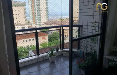 Apartamento com 2 dormitórios à venda, 95 m² por r$ 479.000,00 - vila guilhermina - praia grande/sp