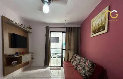 Apartamento com 1 dormitório à venda, 52 m² por r$ 290.000,00 - vila assunção - praia grande/sp