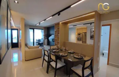Apartamento à venda, 73 m² por r$ 867.040,00 - aviação - praia grande/sp
