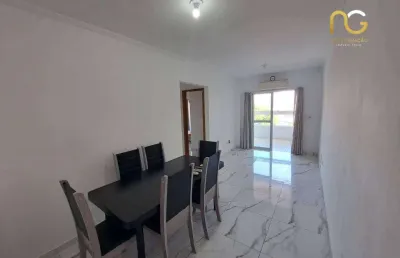 Apartamento com 2 dormitórios à venda, 86 m² por r$ 600.000,00 - boqueirão - praia grande/sp