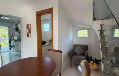 Apartamento duplex à venda, 100 m² por r$ 810.000,00 - canto do forte - praia grande/sp