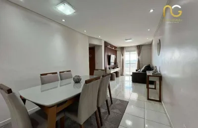 Apartamento à venda, 109 m² por r$ 627.000,00 - tupi - praia grande/sp
