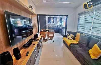 Casa 02 dormitorios 01 suite - piscina - caiçara/praia grande-sp