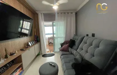 Apartamento à venda, 88 m² por r$ 650.000,00 - canto do forte - praia grande/sp