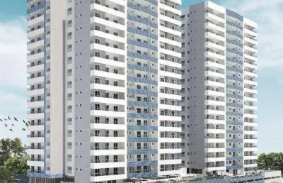 Empreendimento novo, em termino de obras - ocian, praia grande
