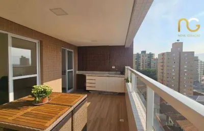 Apartamento com 2 dormitórios à venda, 91 m² por r$ 675.000,00 - tupi - praia grande/sp