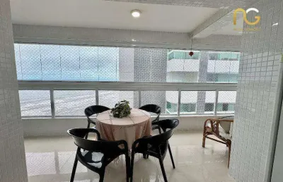 Apartamento com 2 dormitórios à venda, 82 m² por r$ 690.000,00 - balneário pires - praia grande/sp