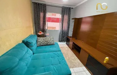 Apartamento com 1 dormitório à venda, 60 m² por r$ 265.000,00 - canto do forte - praia grande/sp