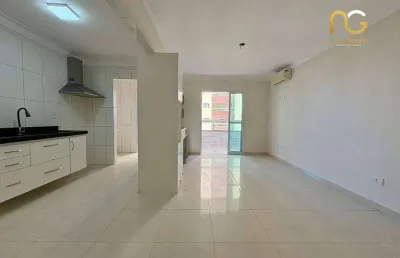 Apartamento com 2 dormitórios à venda, 90 m² por r$ 650.000 - vila caiçara - praia grande/sp