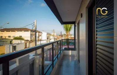 Casa com 3 dormitórios à venda, 66 m² por r$ 399.000,00 - vila antártica - praia grande/sp