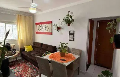 Apartamento com 1 dormitório à venda, 50 m² por r$ 240.000,00 - vila assunção - praia grande/sp