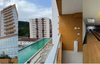 Apartamento novo - 02 dormitorios 01 suite - lazer completo - bairro boqueirão/praia grande-sp