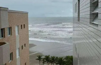 Apartamento com 1 dormitório à venda, 46 m² por r$ 399.000 - vilamar - praia grande/sp