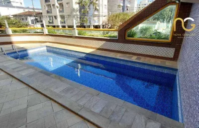 Apartamento com 1 dormitório à venda, 55 m² por r$ 285.000,00 - caiçara - praia grande/sp