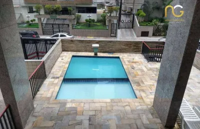 Cobertura com 3 dormitórios à venda, 104 m² por r$ 800.000,00 - tupi - praia grande/sp