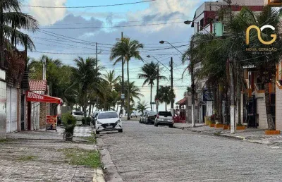 Kitnet com 1 dormitório à venda, 28 m² por r$ 185.000,00 - mirim - praia grande/sp