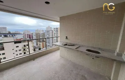Apartamento com 3 dormitórios à venda, 119 m² por r$ 1.390.000,00 - canto do forte - praia grande/sp