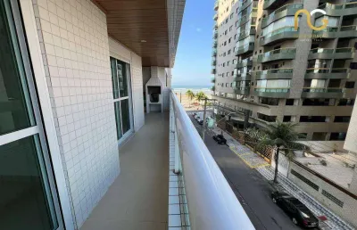 Apartamento com 3 dormitórios à venda, 113 m² por r$ 730.000,00 - aviação - praia grande/sp
